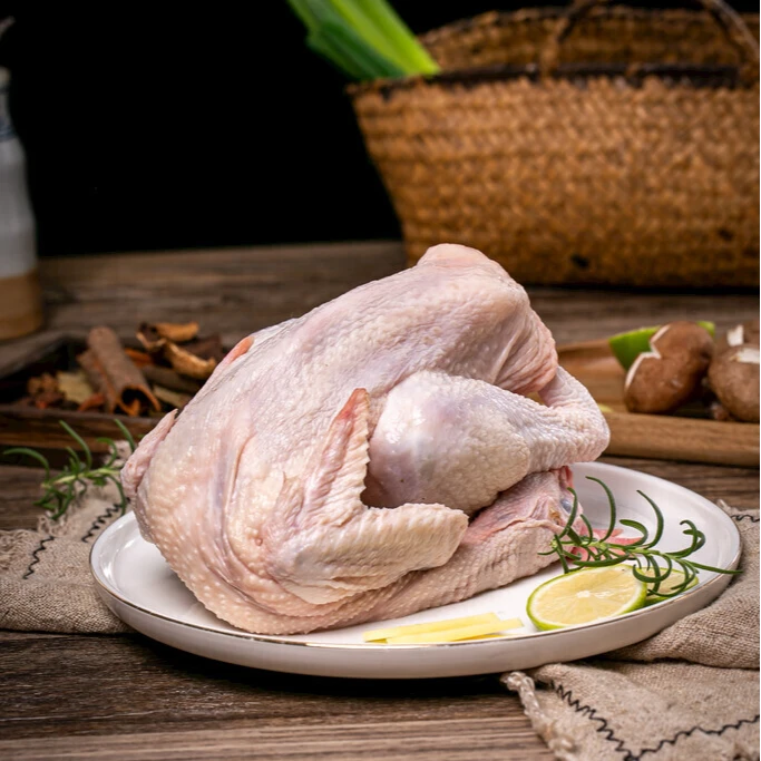 好运访生鲜土鸡2只约2000g京东冷链包邮