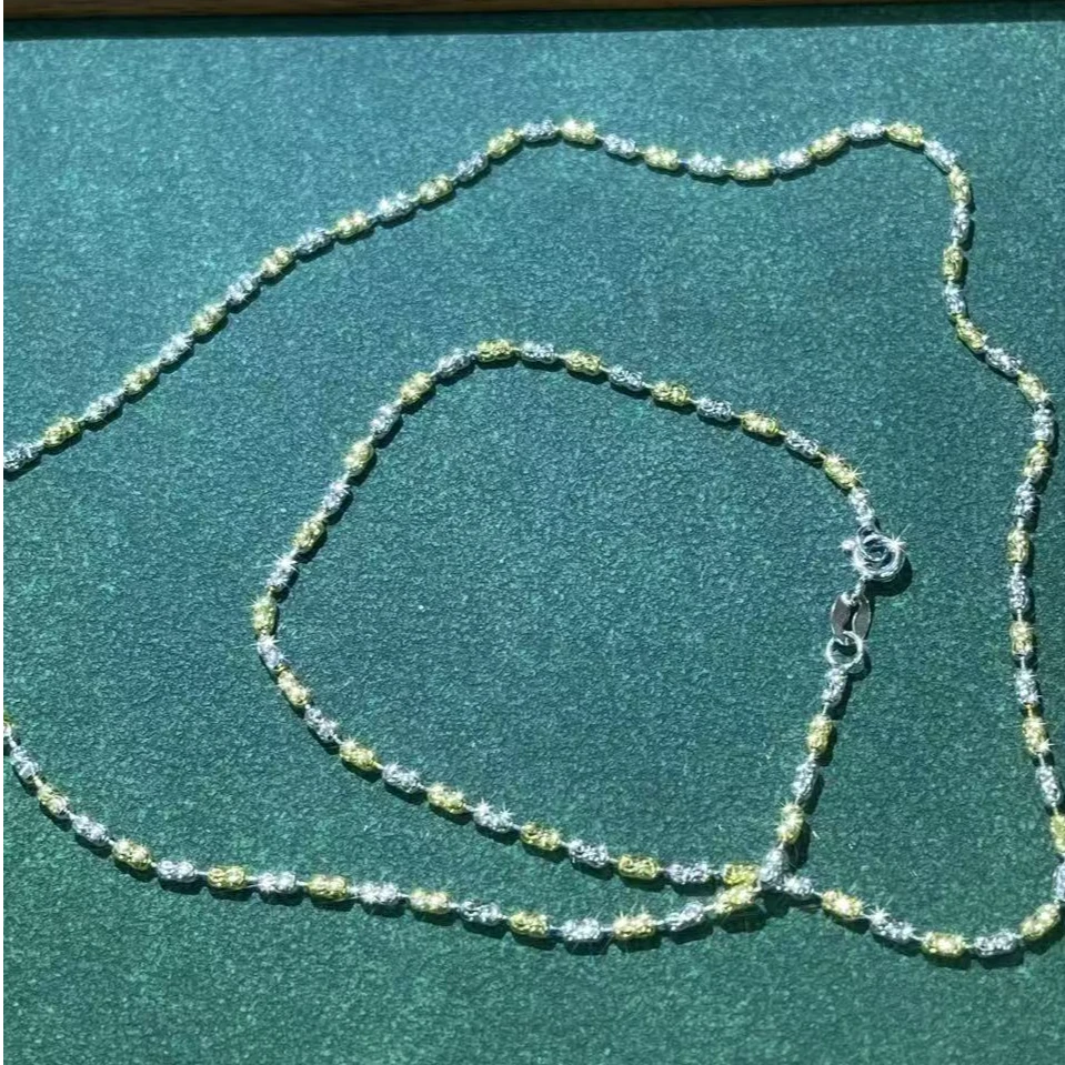 s1229双色长幻影项链多样性发货