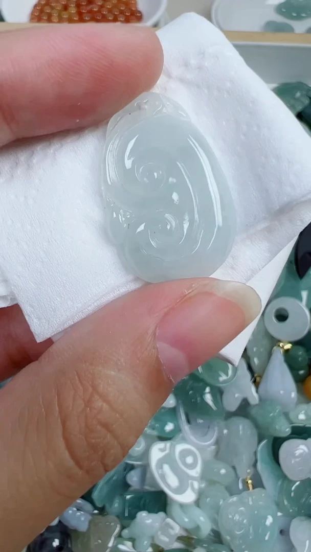 散珠翡翠7号链接，A货翡翠