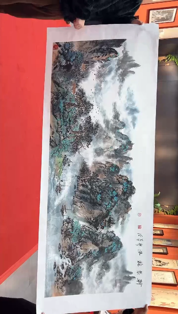 【闪购商品】国画道一老师亲笔绘画作品B66