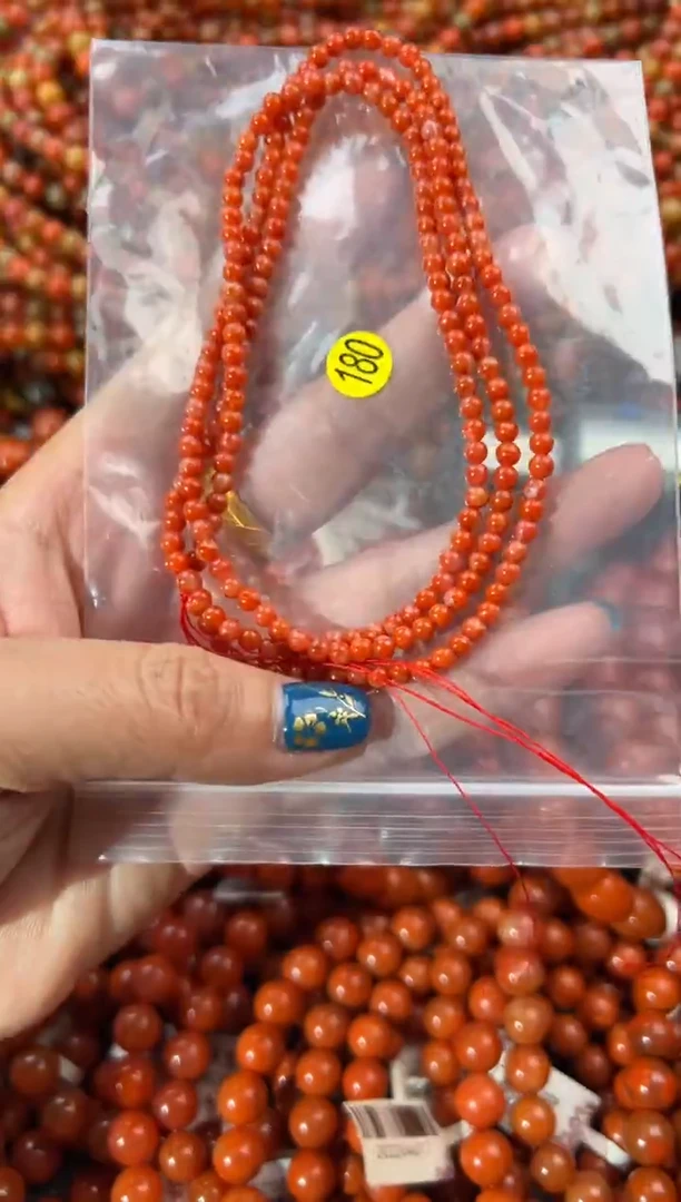 未镶嵌手串南红玛瑙3+
