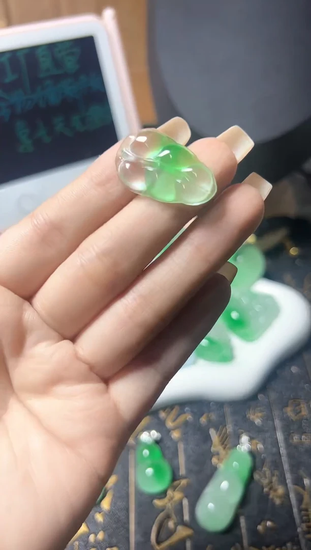 颈饰未镶嵌翡翠所见即所得，一图一物
