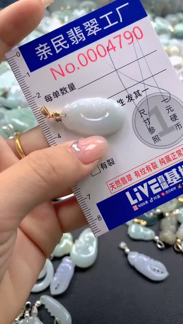 颈饰未镶嵌翡翠4790