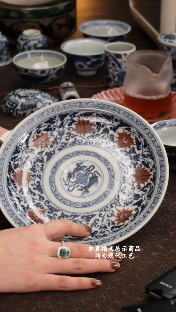 杯古蓝堂之精美茶器