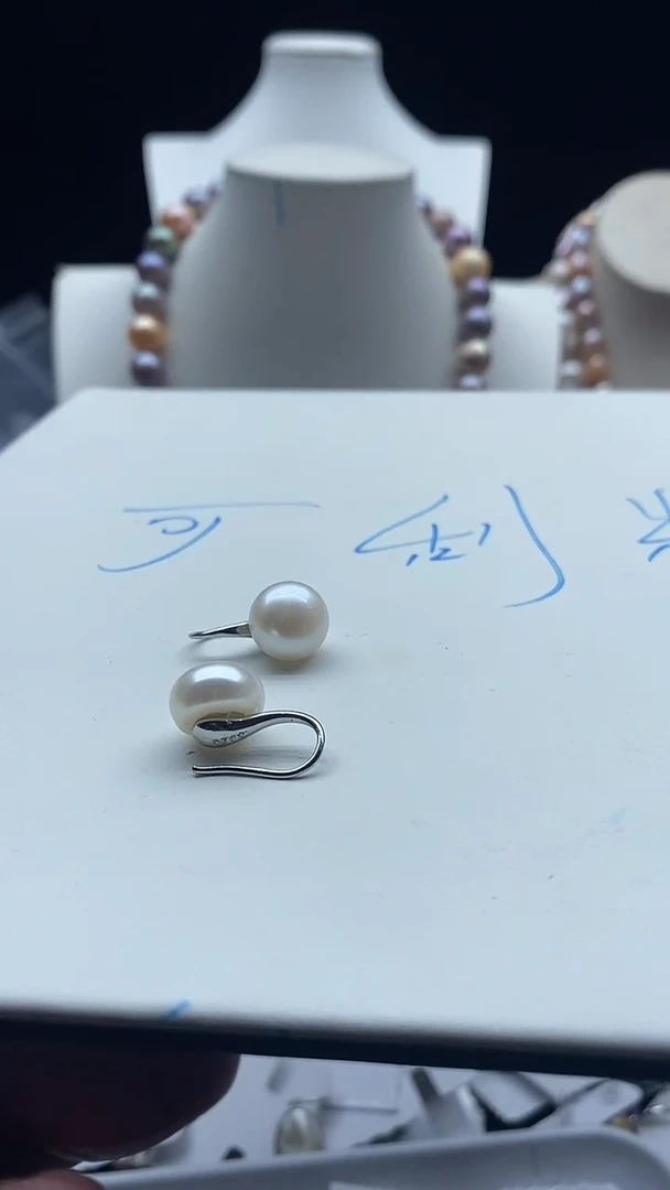 【闪购商品】淡水珍珠吊坠(不含链)银S925镶嵌1