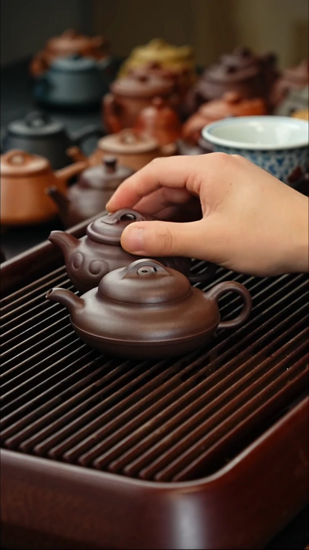 茶壶紫砂静***～线圆四底补差价