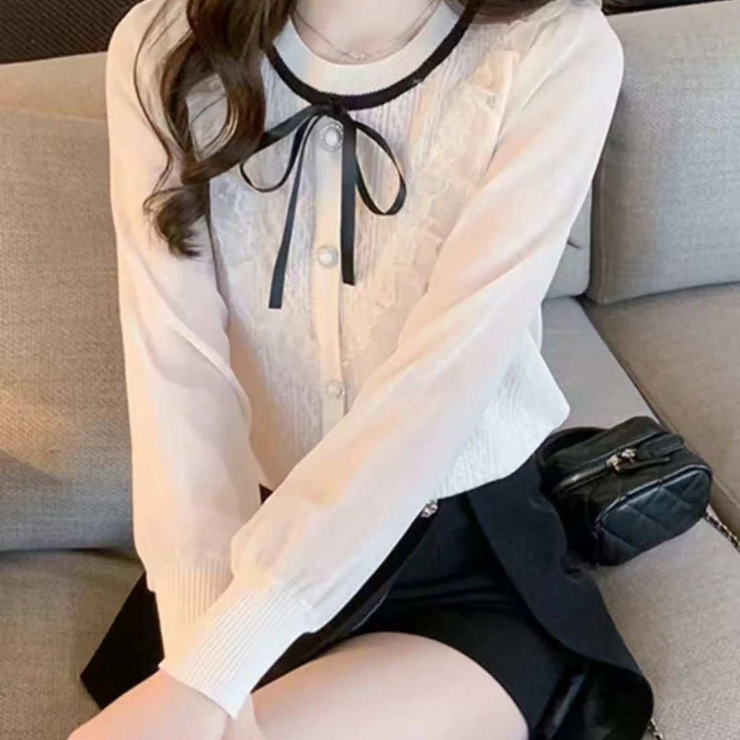 【U001-U999美树家】【绘绘】2025春季新款针织上衣百搭女装