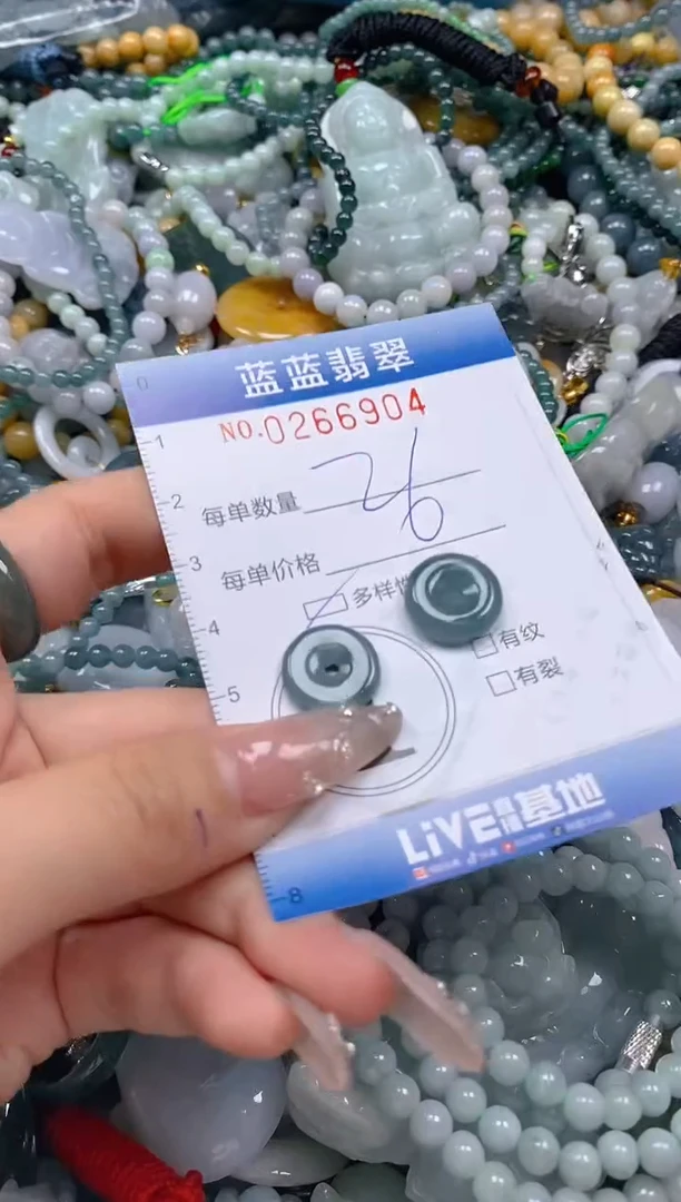 翡翠未镶嵌颈饰闪购0266904多样性发其一