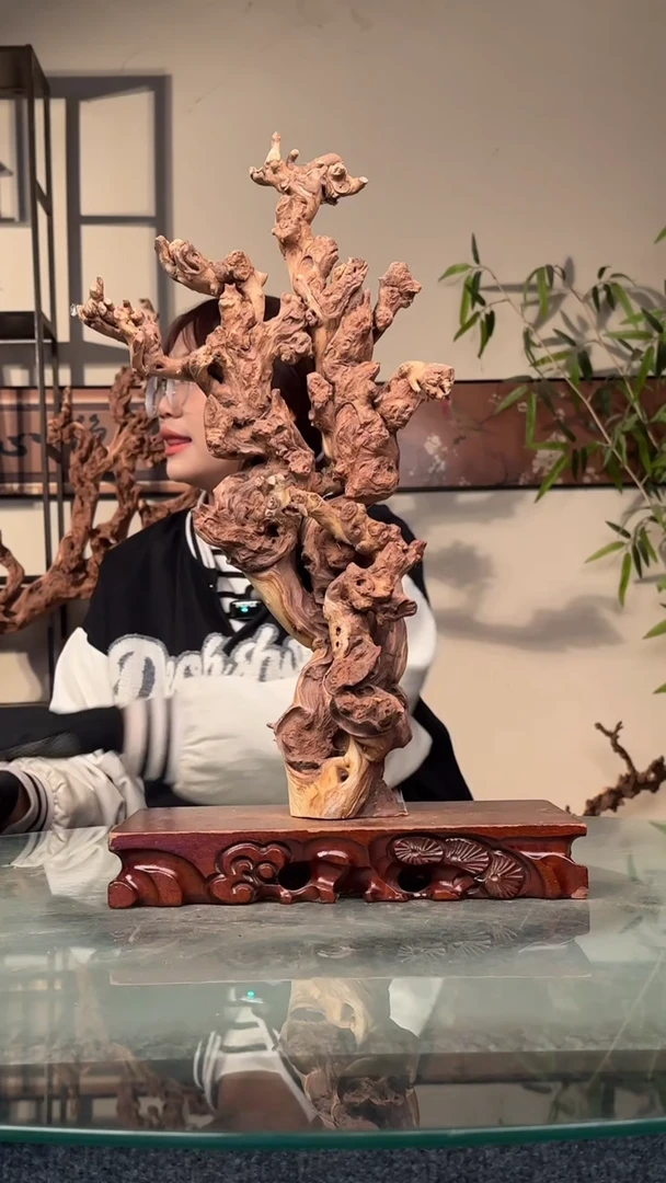 木迈*鱼金丝红木K654