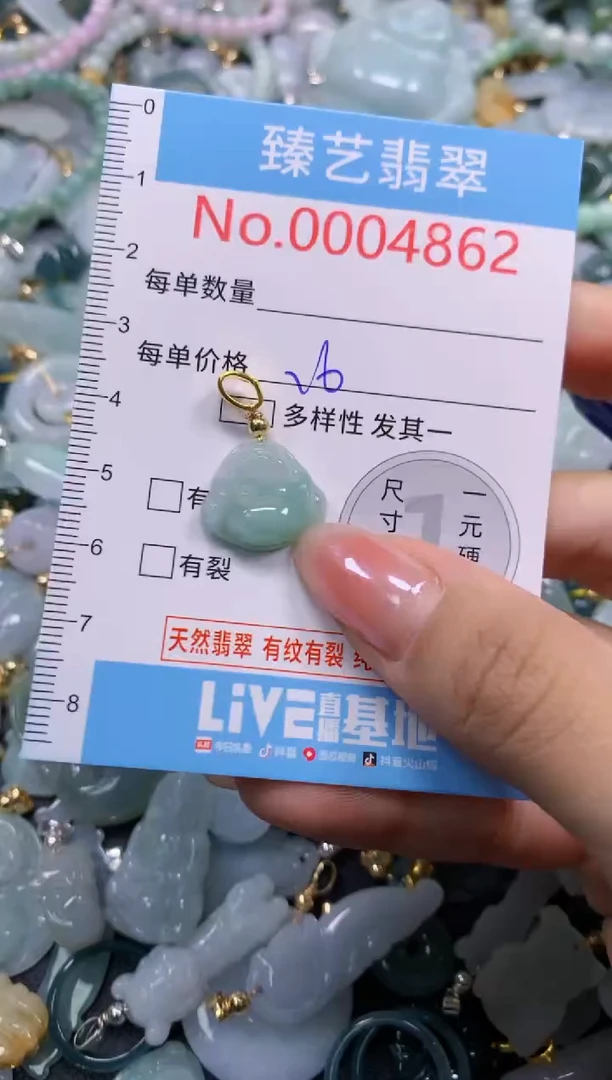 颈饰未镶嵌翡翠4862