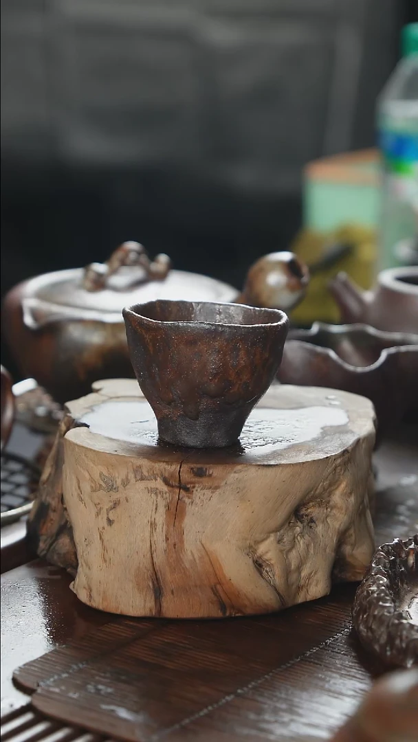 紫砂全手工手捏杯