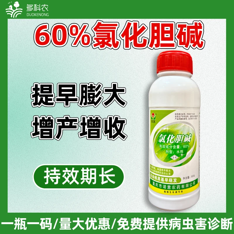 60%氯化胆碱调节生长植物生长调节剂