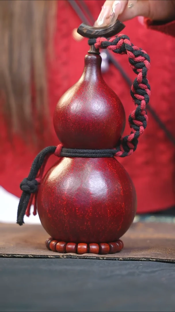 【闪购商品】WP379大漆酒葫芦不包手串及旋转底座