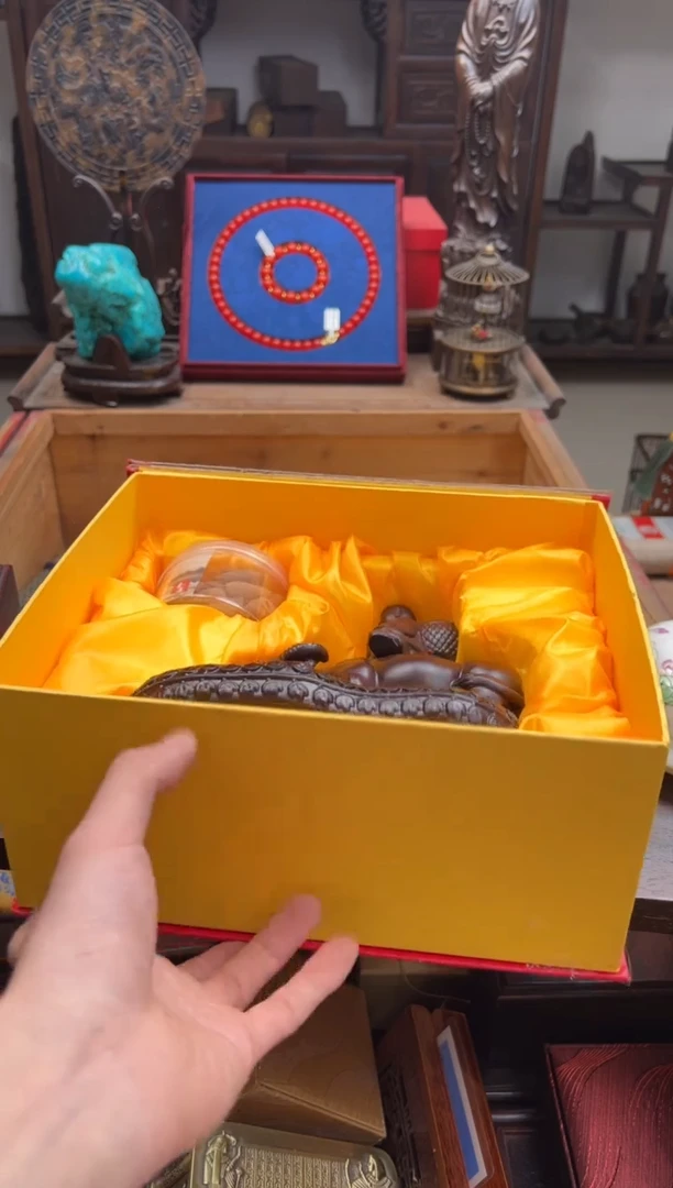 檀香紫檀（小叶紫檀）--------瓷---------童子做牛