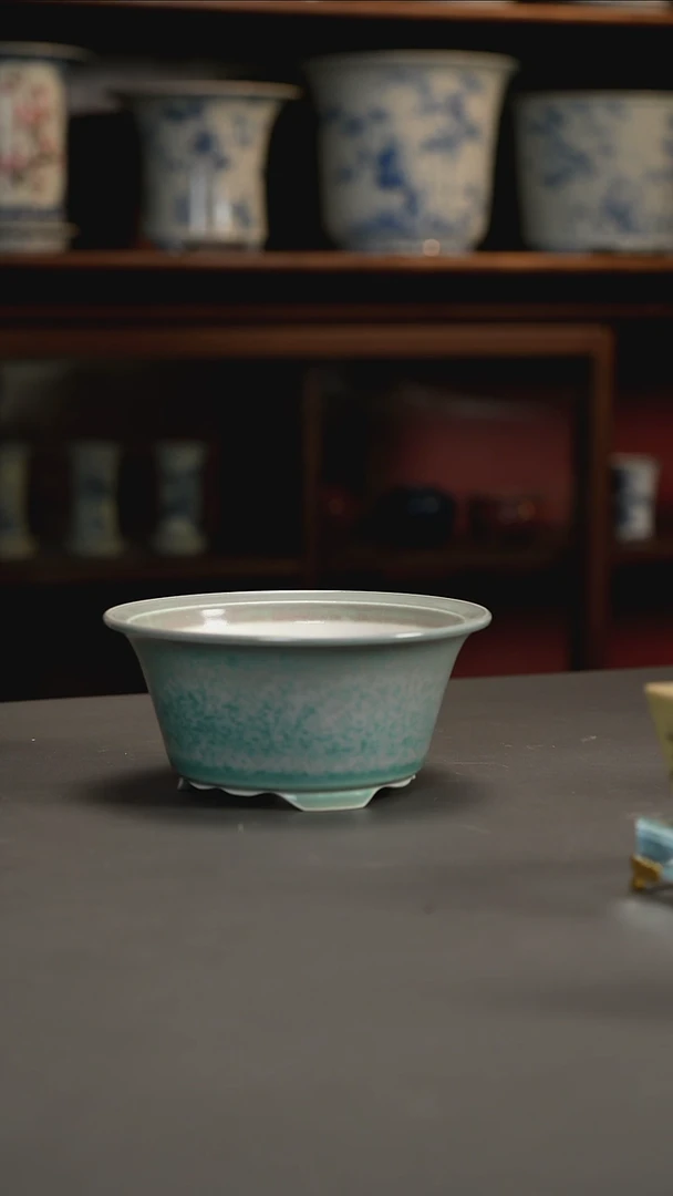 【闪购商品】高温颜色釉盆高温颜色釉盆