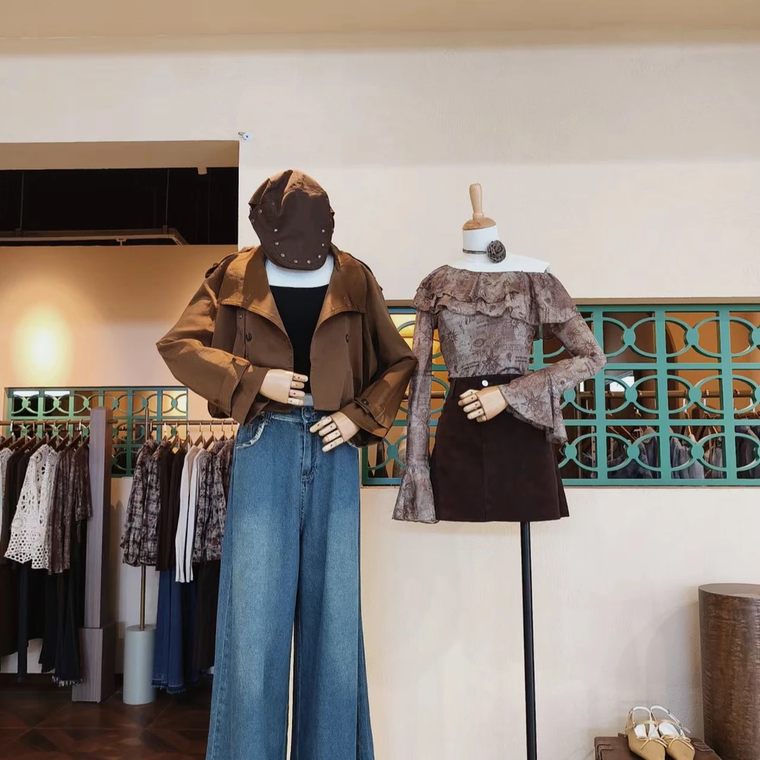 【张老板专属】撤柜外套女装工厂尾单 中长款宽松女装 气质