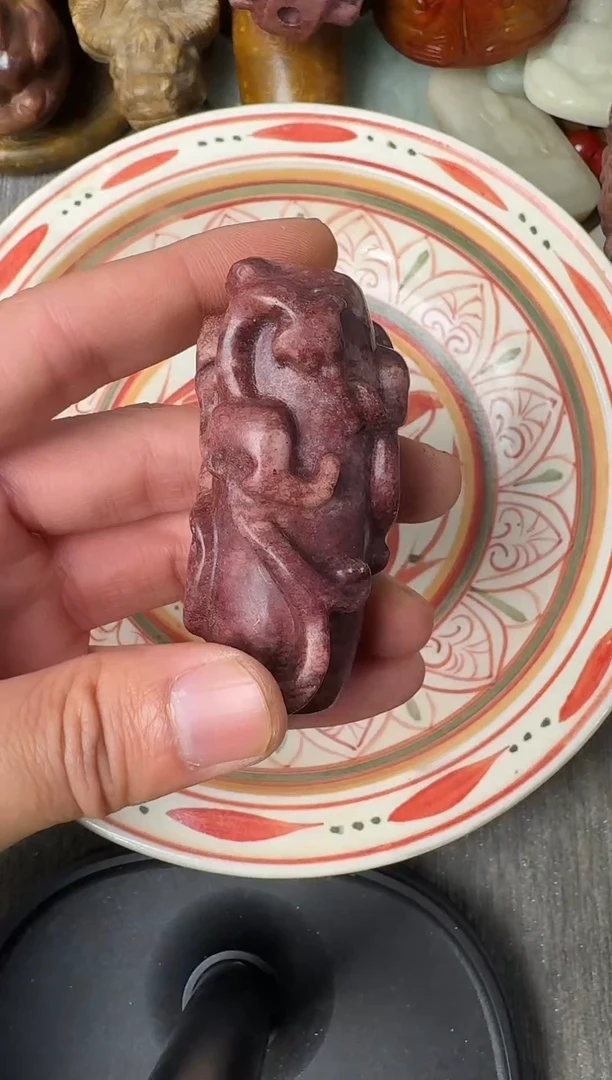 未镶嵌和田玉摆件88888