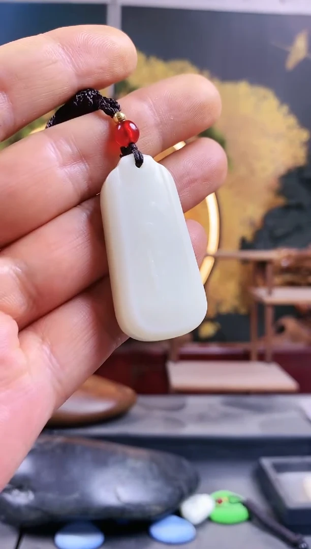 和田玉未镶嵌颈饰69