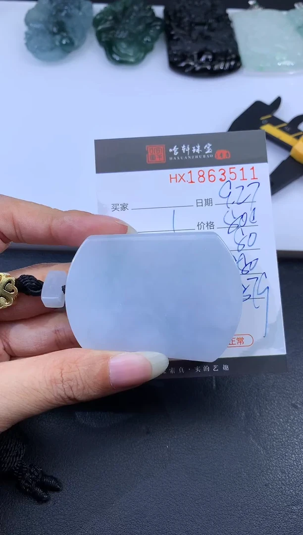 未镶嵌挂件翡翠哈轩 挂件1
