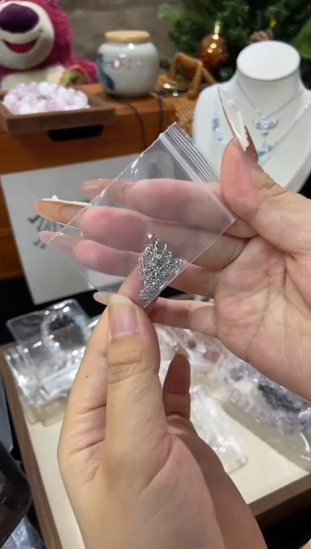 水晶手串未镶嵌孤品捡漏均匀瑕疵介意勿拍