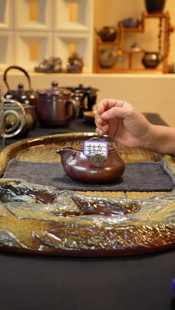 紫砂柴烧纯自然柴烧180毫升