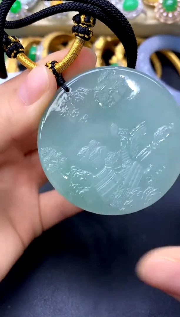 颈饰未镶嵌翡翠308-中国好珍宝