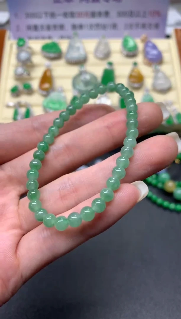 【闪购商品】翡翠手串未镶嵌手串|1700+170