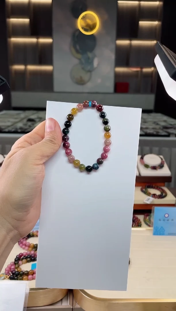 【闪购商品】碧玺单圈手串未镶嵌（多样性发一条）Q