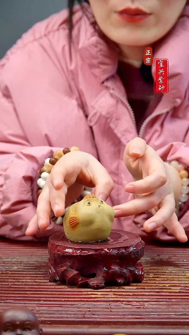 紫砂茶宠宜兴紫砂茶宠摆件