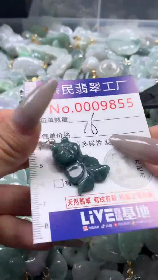 颈饰未镶嵌翡翠9855