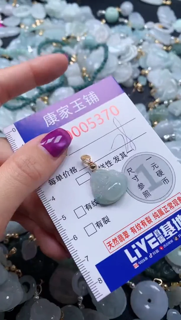 颈饰未镶嵌翡翠5370