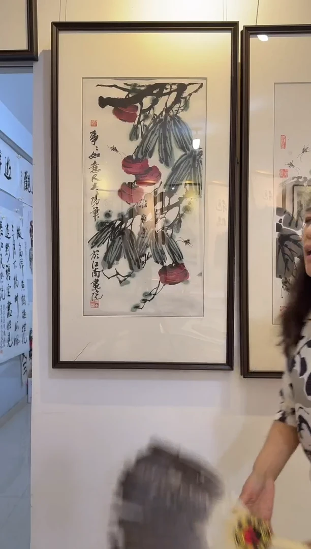国画炳山艺术--大土三阳老师作品