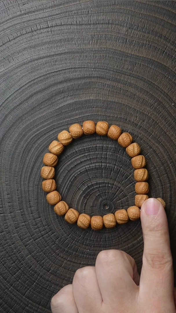 手串凤眼菩提65号雕刻猴头10mm