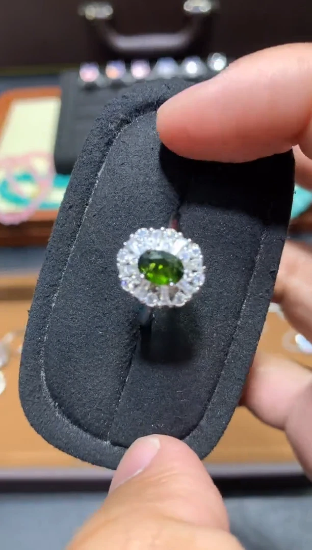 未镶嵌透辉石戒指W57【多样性发其一】