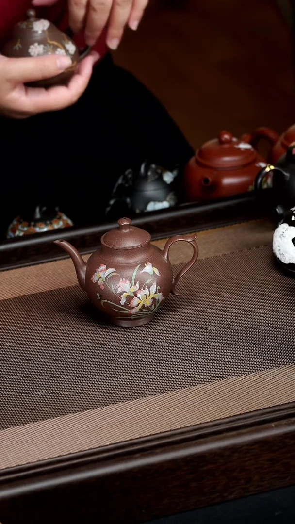 茶壶紫砂天*色宜兴紫砂壶