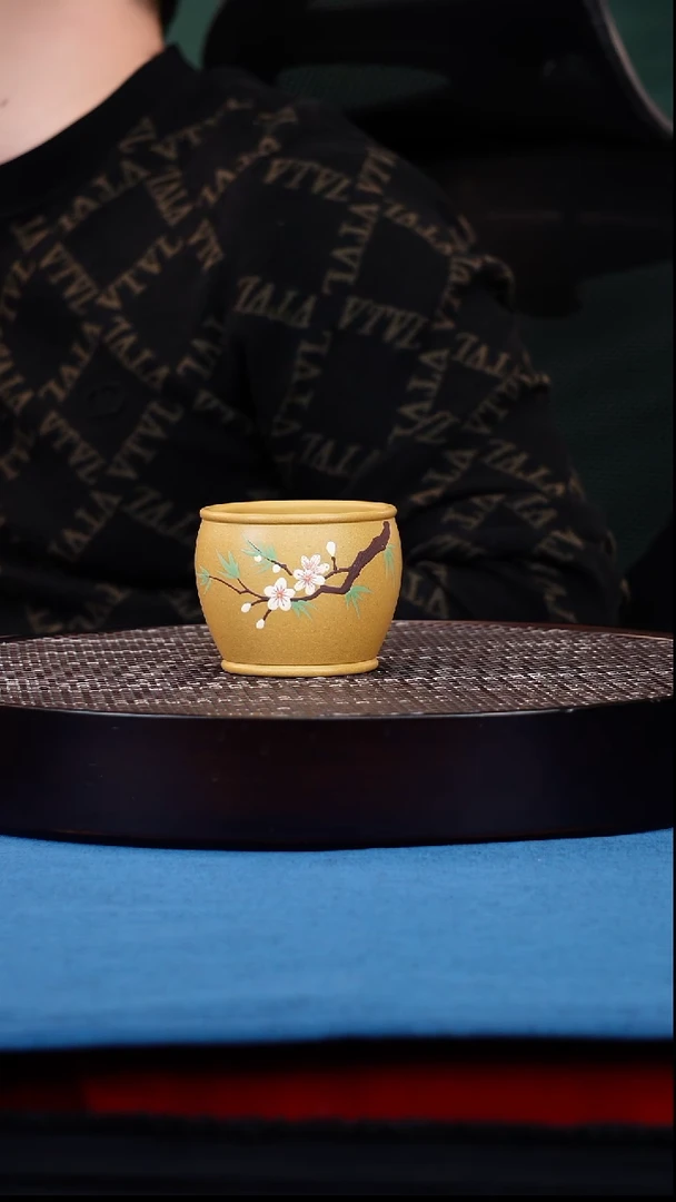 茶杯紫砂宜兴原矿紫砂