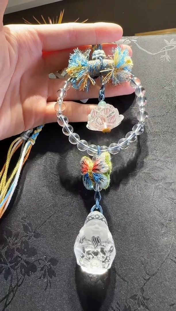 未镶嵌手绳水晶财神款