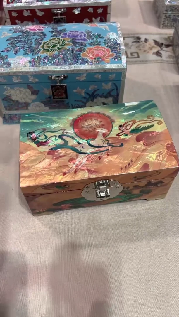 【闪购商品】微瑕鱼锁扇贝底·弘贝雅螺钿漆器文化馆