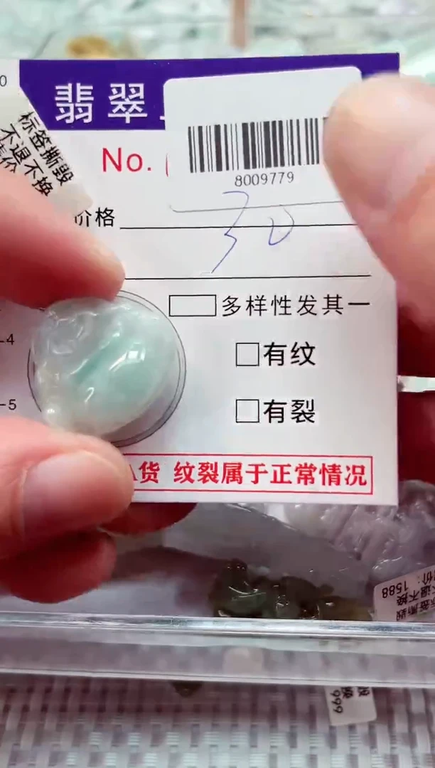 颈饰未镶嵌翡翠天然翡翠吊坠/8009779