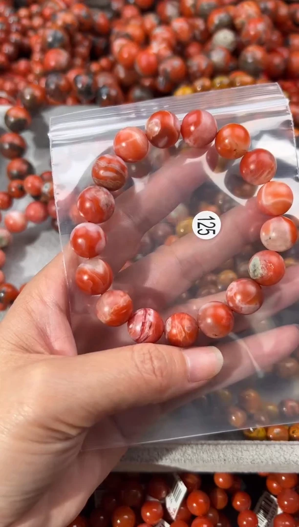 未镶嵌手串南红玛瑙12+