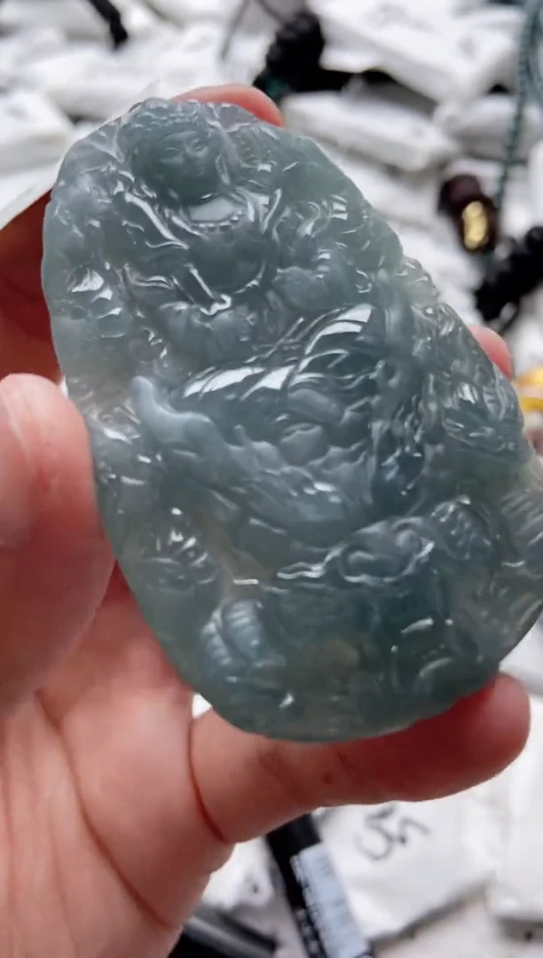 翡翠未镶嵌颈饰8888888888888
