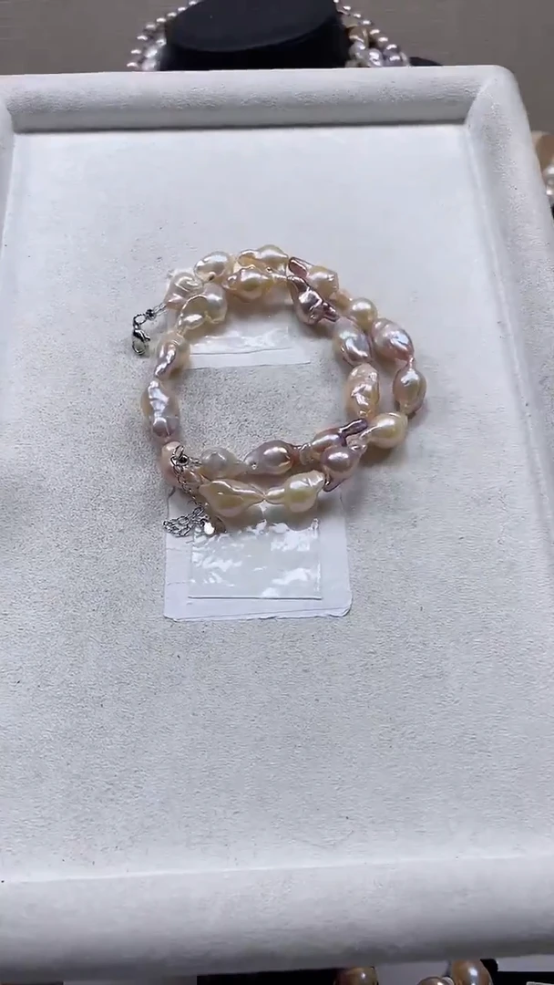 未镶嵌项链淡水珍珠【纯恬饰品】