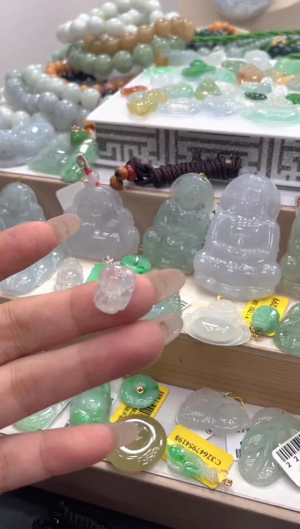 颈饰未镶嵌翡翠091多样性发货