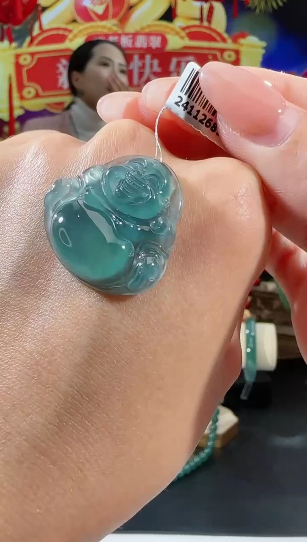 【闪购商品】翡翠吊坠(不含链)未镶嵌佛公多样性发一