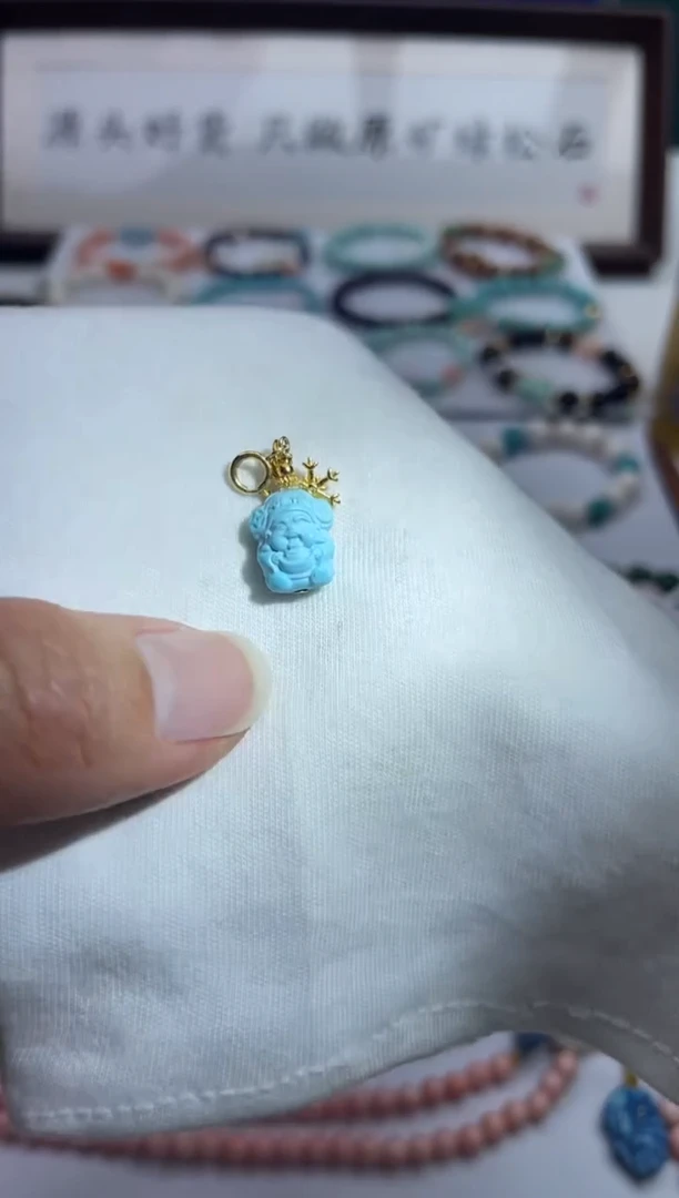 未镶嵌绿松石珠宝奇石45