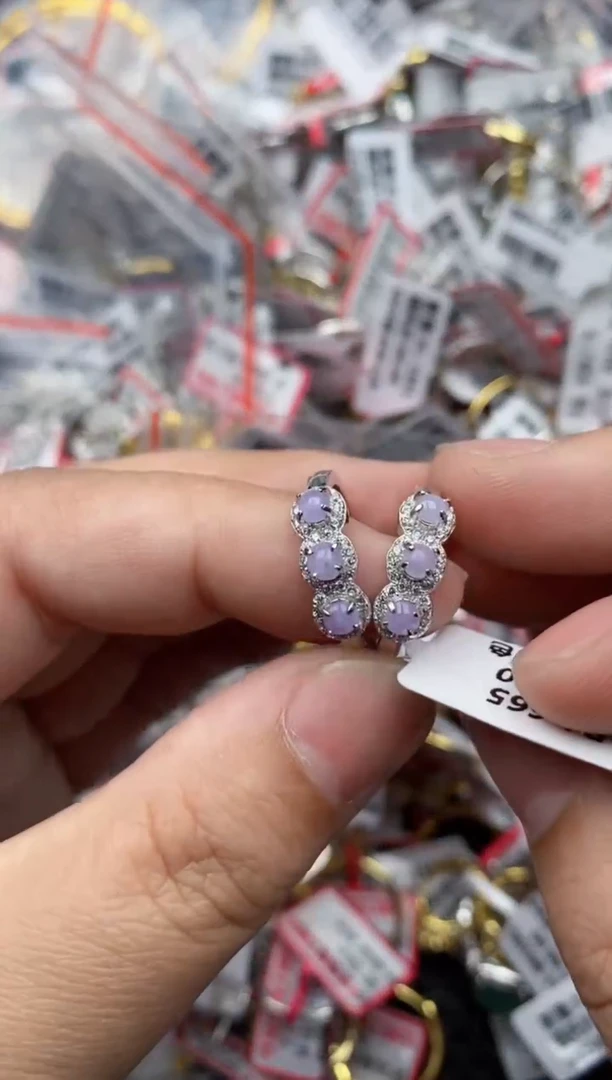 【闪购商品】翡翠戒指银S925镶嵌333333---1