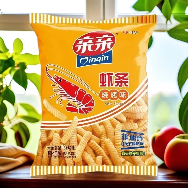【亲亲】鲜虾条3包混发（26年6月16日到期）