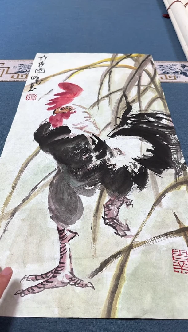 国画毛翔先老师国画作品