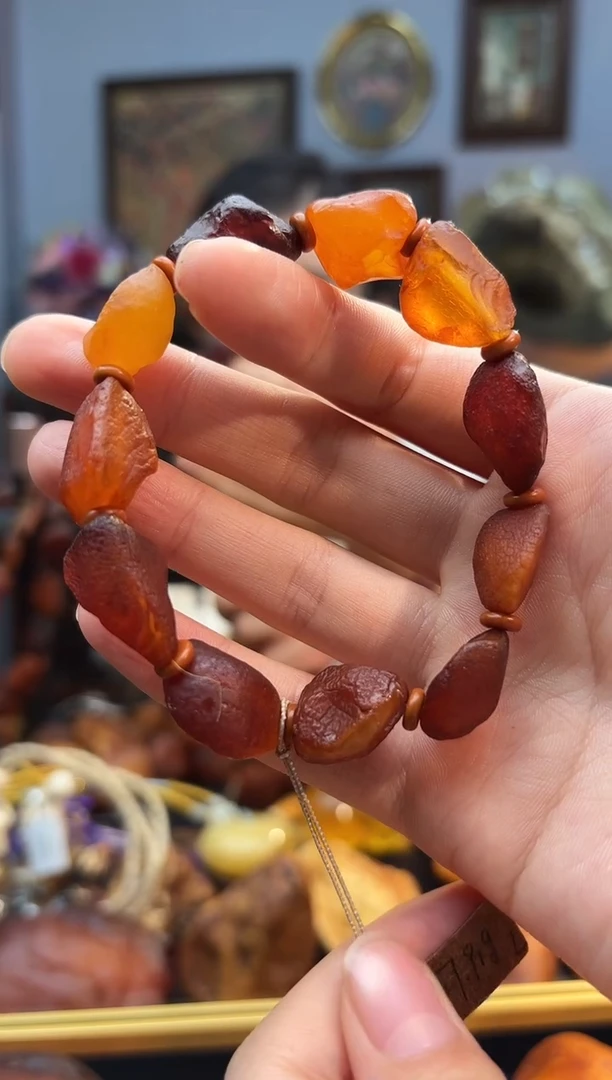 手串琥珀未镶嵌手串