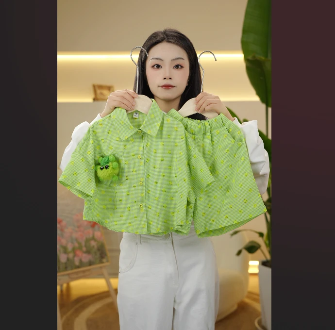 2025夏新款儿童气质百搭时尚男女童潮流小清新套装26976